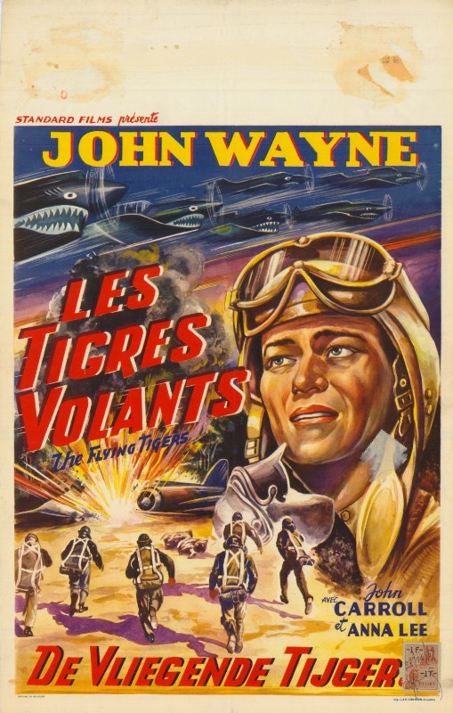 Affiche - TIGRES VOLANTS (les) - Ressortie 36x56cm