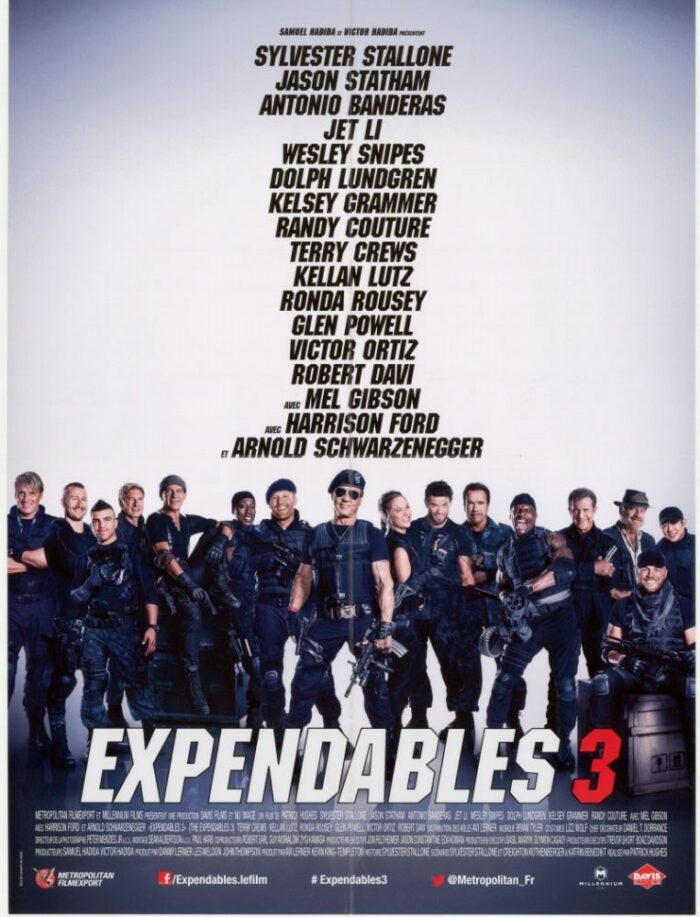 Affiche - EXPENDABLES 3 - 40x55cm