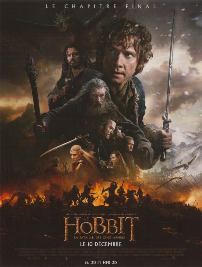 Affiche - HOBBIT : LA BATAILLE DES CINQ ARMEES (le) - 40x55cm C