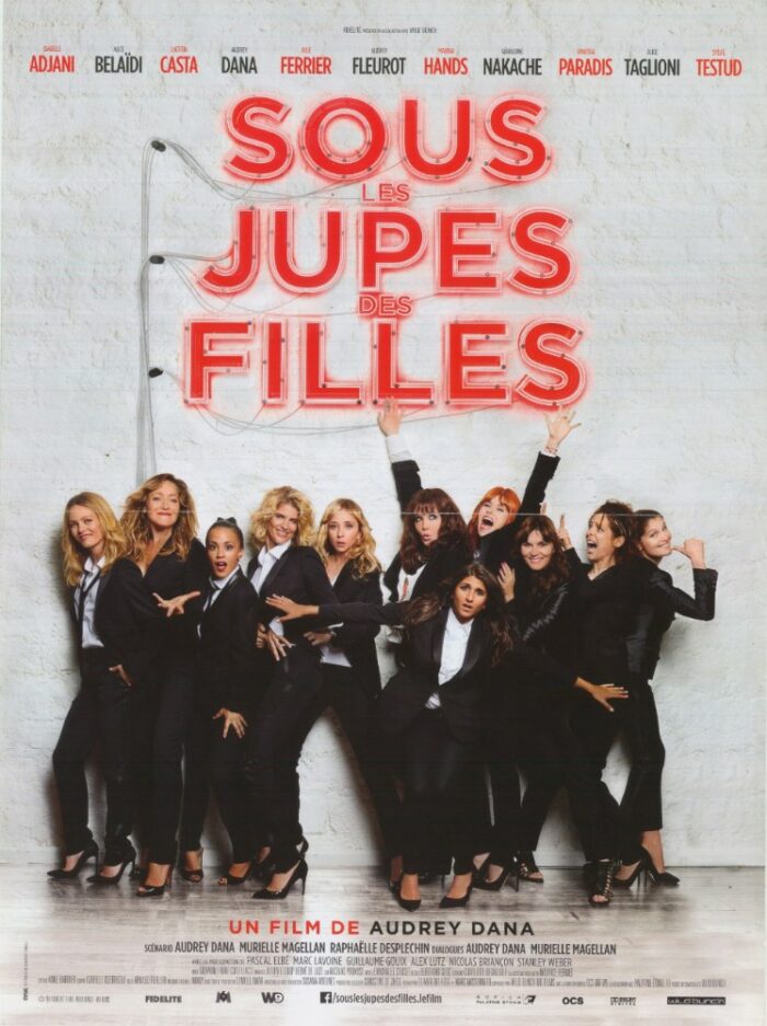 Affiche - SOUS LES JUPES DES FILLES - 40x55cm