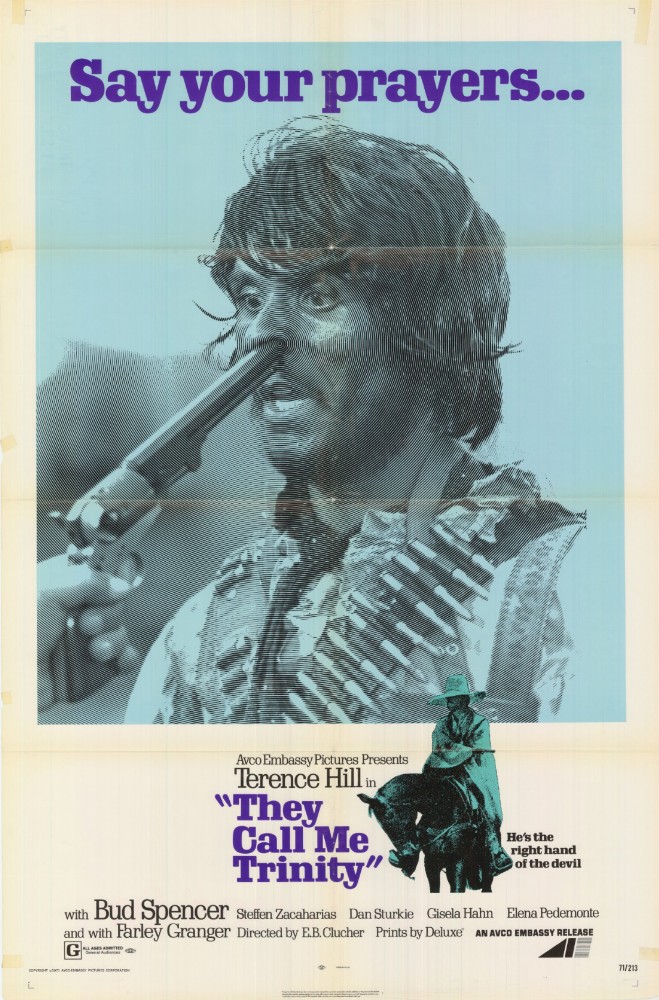 Affiche - ON L'APPELLE TRINITA - 70x105cm