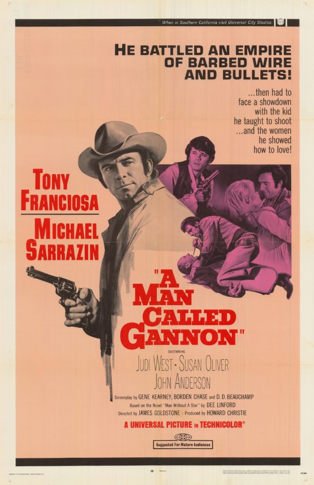 Affiche - UN COLT NOMME GANNON - 70x105cm