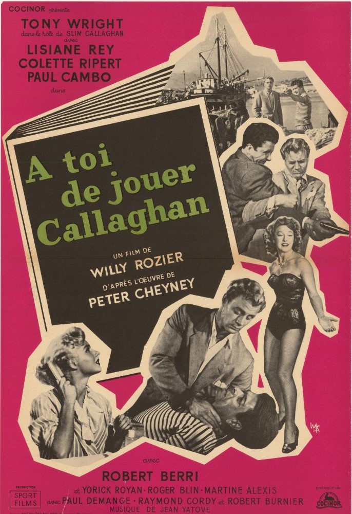Affiche - A TOI DE JOUER CALLAGHAN ! - 40x60cm