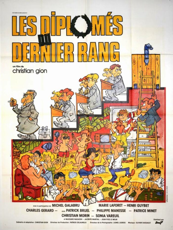 Affiche - DIPLOMES DU DERNIER RANG (les) - 120x160cm