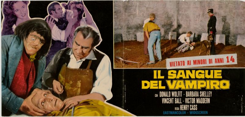 Affiche - SANG DU VAMPIRE (le) - 30x60cm D