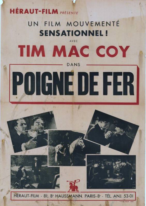 Affiche - POIGNE DE FER - Ressortie 60x80cm