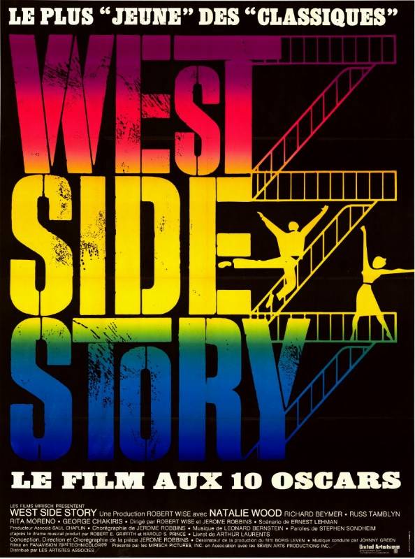 Affiche - WEST SIDE STORY - Ressortie 120x160cm