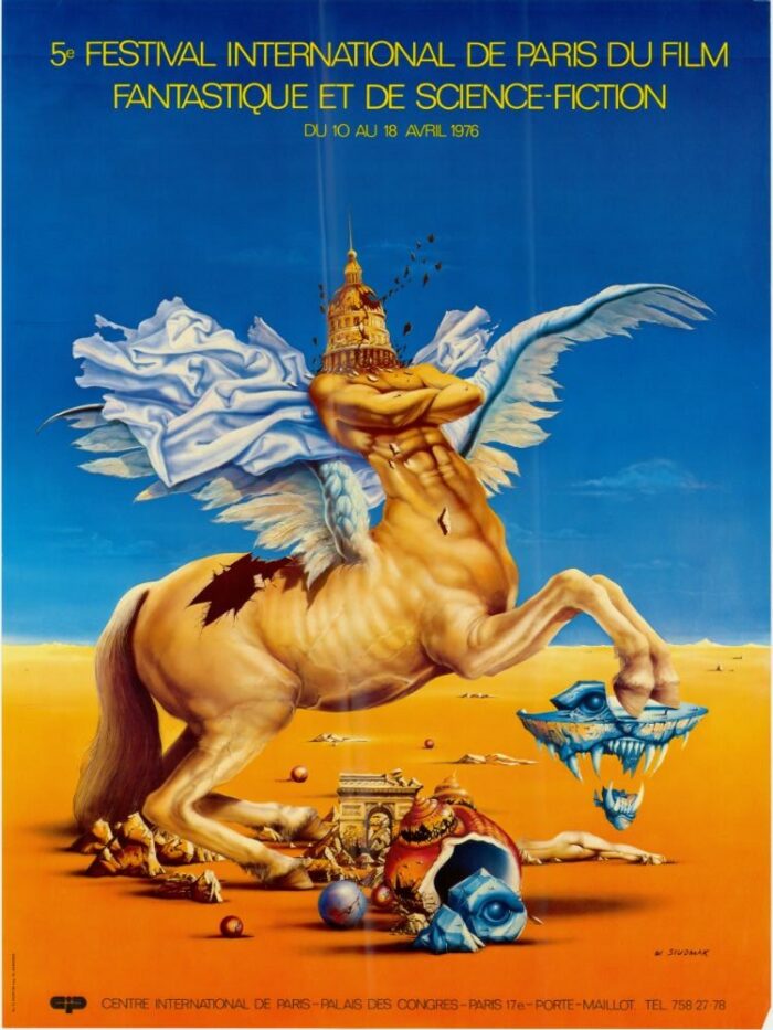 Affiche - FESTIVAL DU FILM FANTASTIQUE ET DE SCIENCE-FICTION - 60x80cm