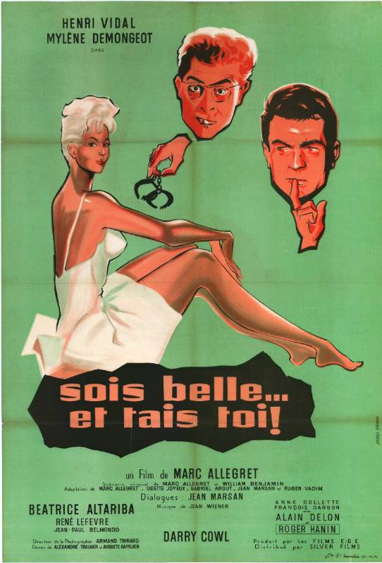 Affiche - SOIS BELLE ET TAIS-TOI - Ressortie 80x120cm