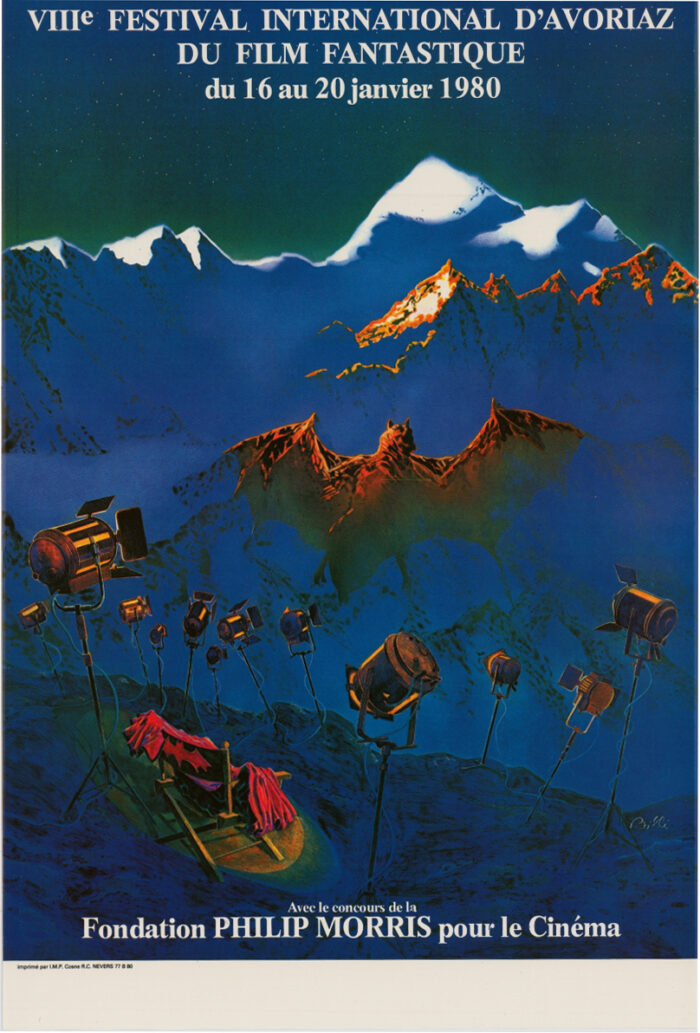 Affiche - FESTIVAL D'AVORIAZ - 40x60cm