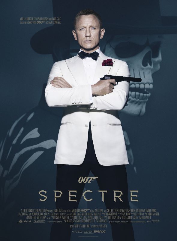 Affiche - 007 SPECTRE - 40x55cm B