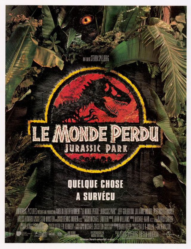Affiche - MONDE PERDU : JURASSIC PARK (le) - 40x55cm