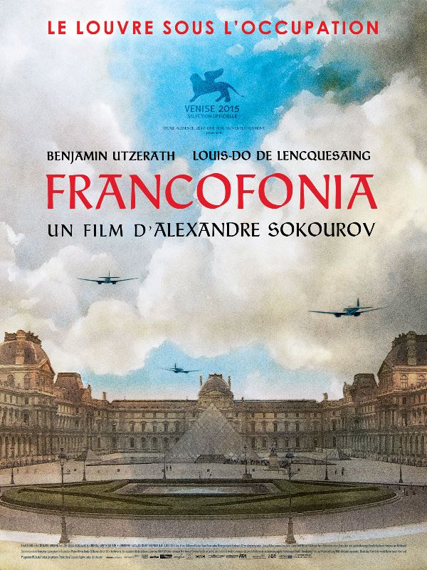 Affiche - FRANCOFONIA LE LOUVRE SOUS L'OCCUPATION - 40x55cm