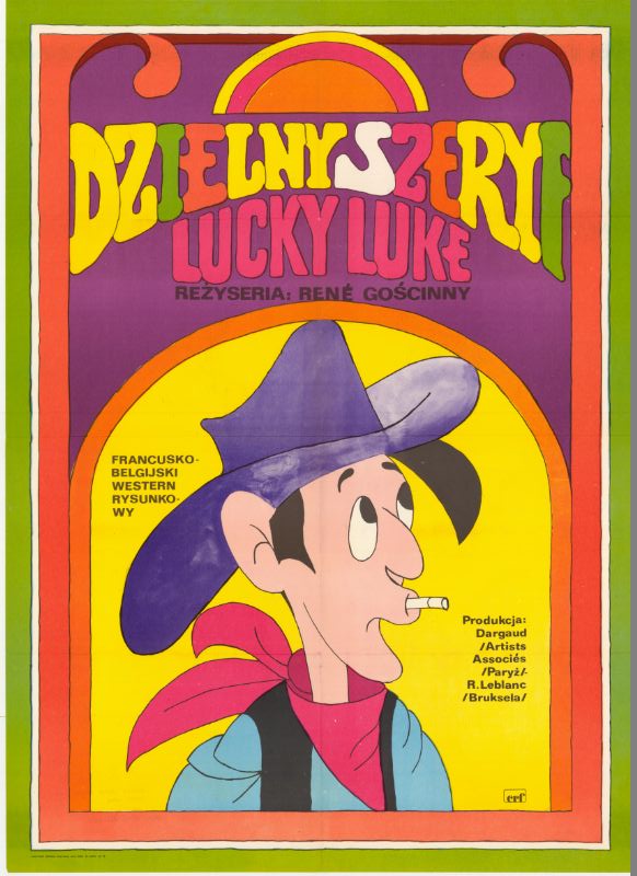 Affiche - LUCKY LUKE - 60x80cm