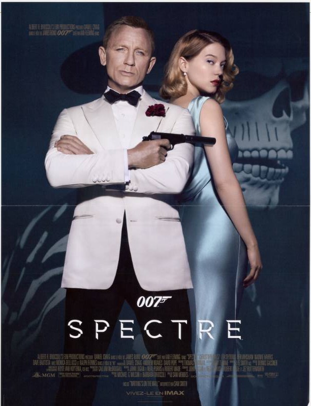 Affiche - 007 SPECTRE - 40x55cm