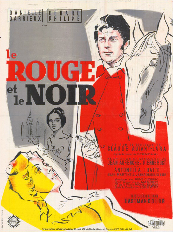Affiche - ROUGE ET LE NOIR (le) - 60x80cm