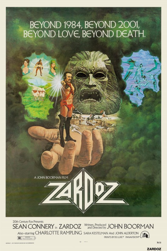 Repro 30x40cm - ZARDOZ - U.S.
