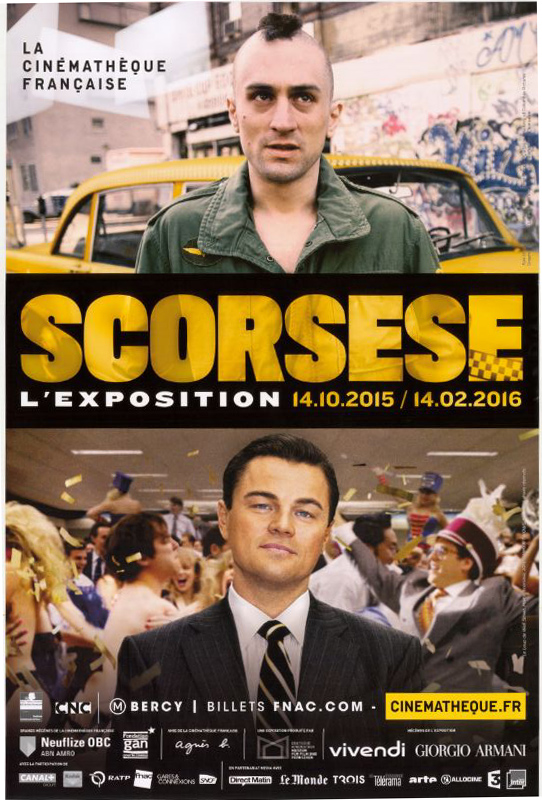 Affiche - SCORSESE L'EXPOSITION - 40x55cm