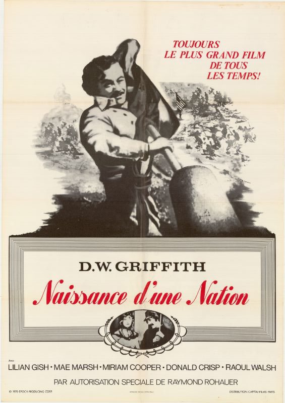 Affiche - NAISSANCE D'UNE NATION - Ressortie 60x80cm