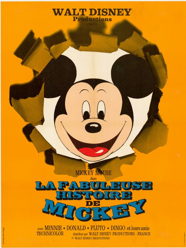 Affiche - FABULEUSE HISTOIRE DE MICKEY (la) - 60x80cm