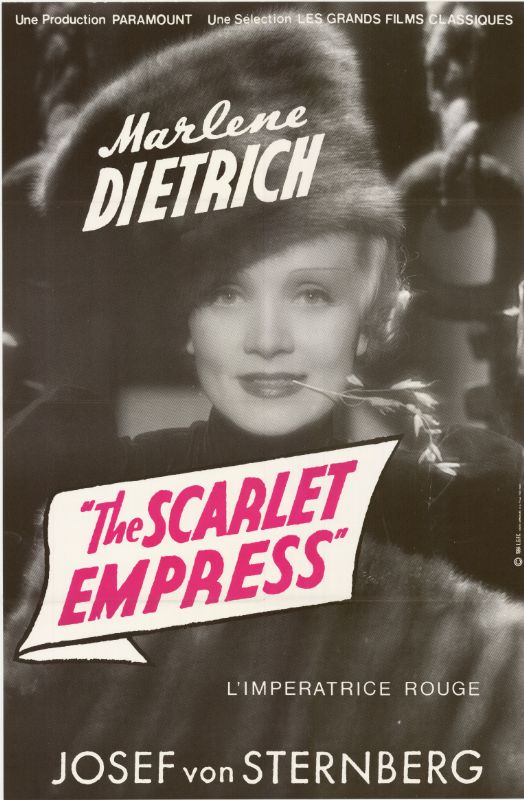 Affiche - IMPERATRICE ROUGE (l') - Ressortie 80x120cm