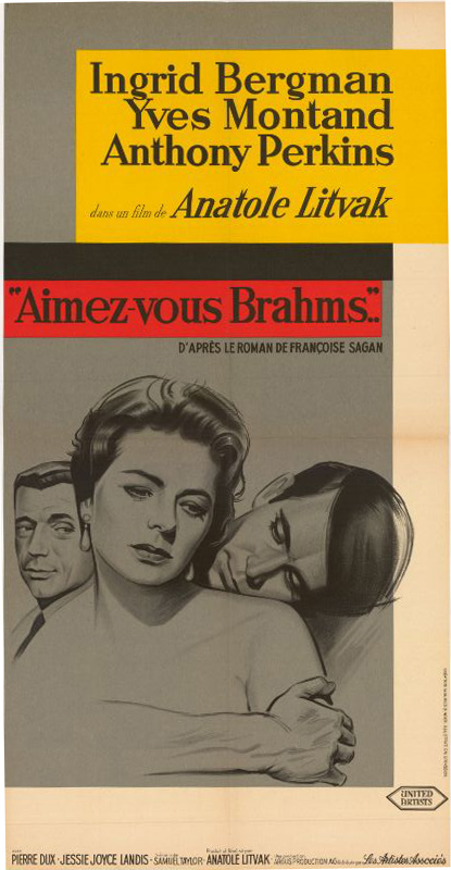 Affiche - AIMEZ-VOUS BRAHMS - 40x80cm