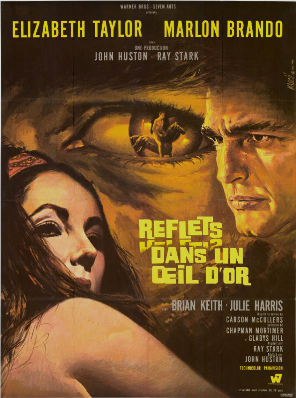 Affiche - REFLETS DANS UN OEIL D'OR - 120x160cm