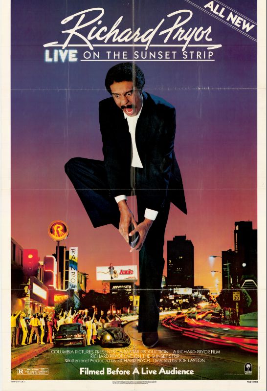 Affiche - RICHARD PRYOR LIVE ON THE SUNSET STRIP - 70x105cm