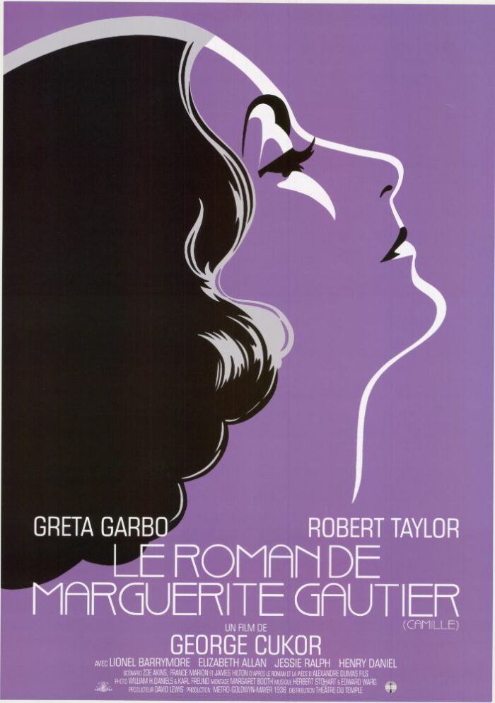 Affiche - ROMAN DE MARGUERITE GAUTIER (le) - Ressortie 40x60cm
