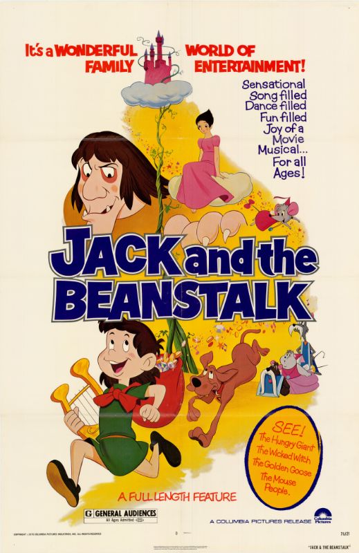 Affiche - JACK AND THE BEANSTALK - 70x105cm