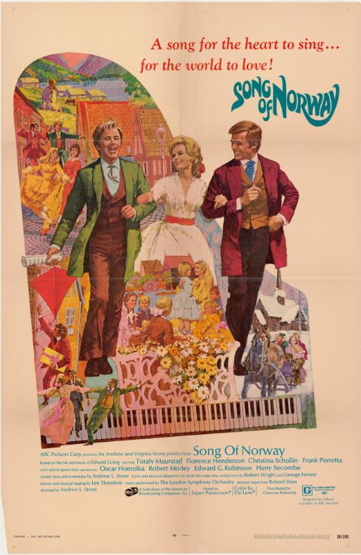 Affiche - SONG OF NORWAY - 70x105cm