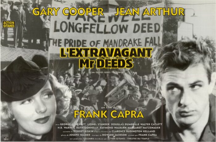 Affiche - EXTRAVAGANT Mr. DEEDS (l') - Ressortie 80x120cm