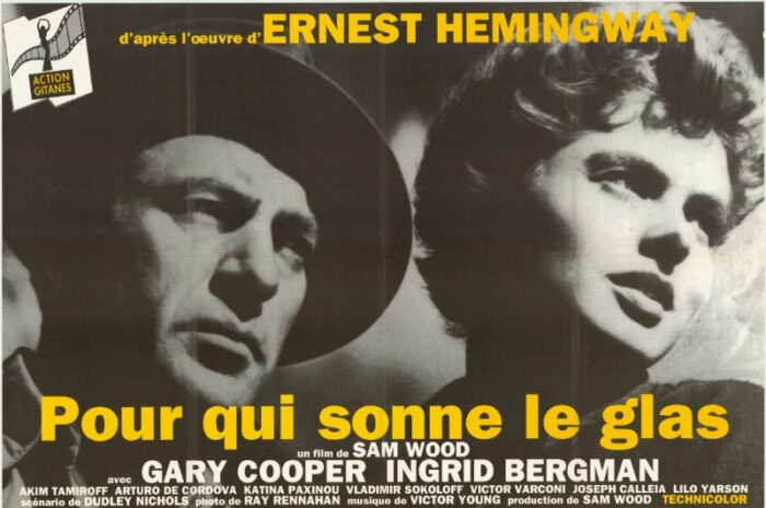 Affiche - POUR QUI SONNE LE GLAS - Ressortie 80x120cm