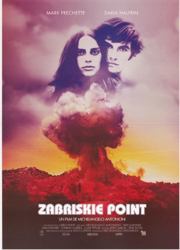 Affiche - ZABRISKIE POINT - Ressortie 40x55cm