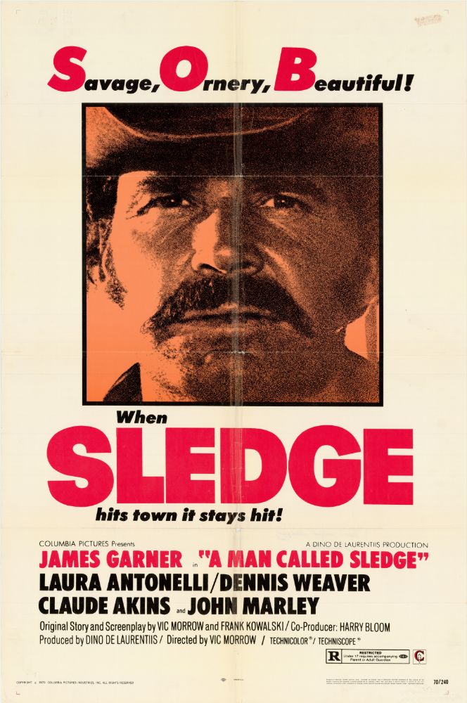 Affiche - UN HOMME NOMME SLEDGE - 70x105cm