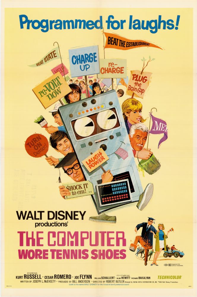 Affiche - COMPUTER WORE TENNIS SHOES (the) - 70x105cm
