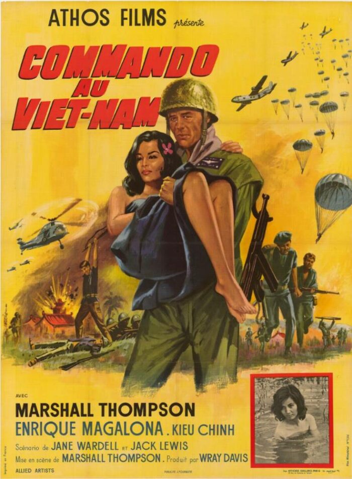 Affiche - COMMANDO AU VIET-NAM - 120x160cm