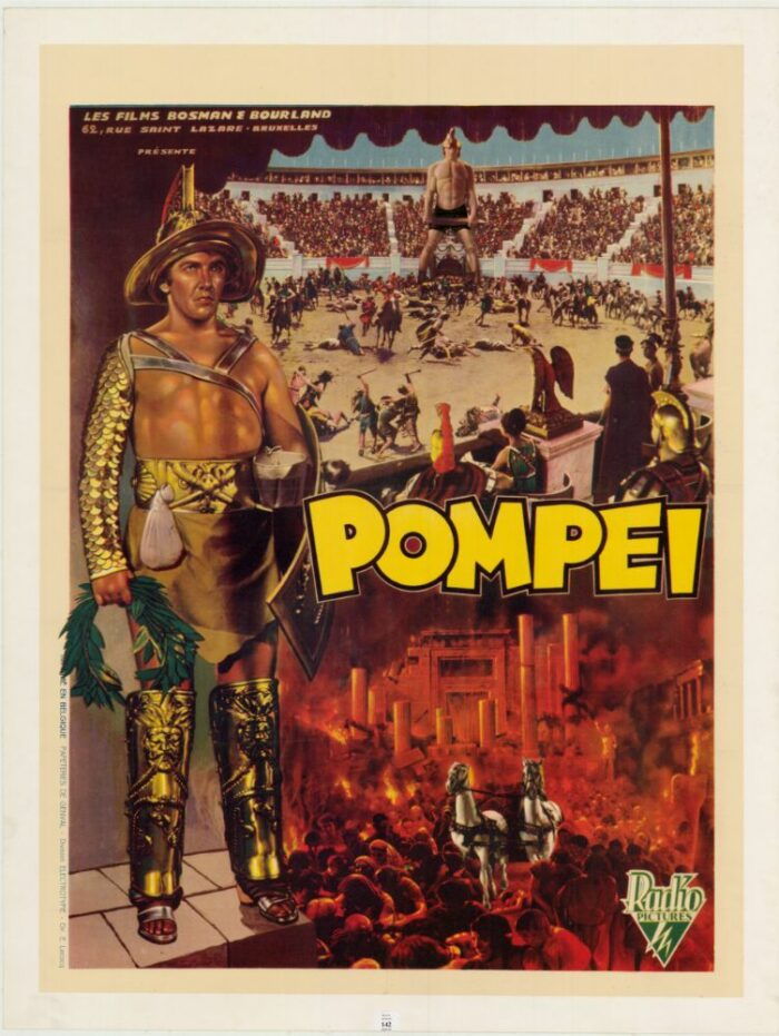 Affiche - DERNIERS JOURS DE POMPEI (les) - 60x80cm - BEL