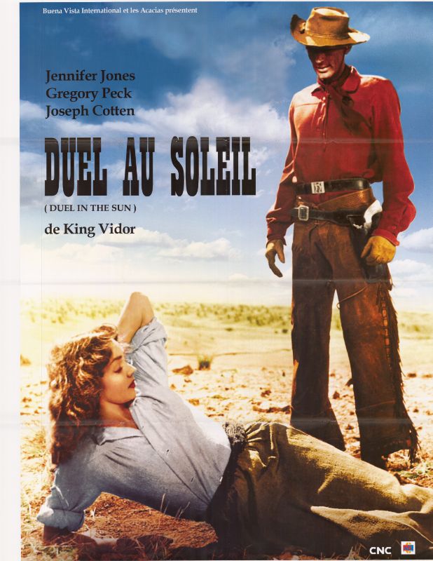 Affiche - DUEL AU SOLEIL - Ressortie 120x160cm