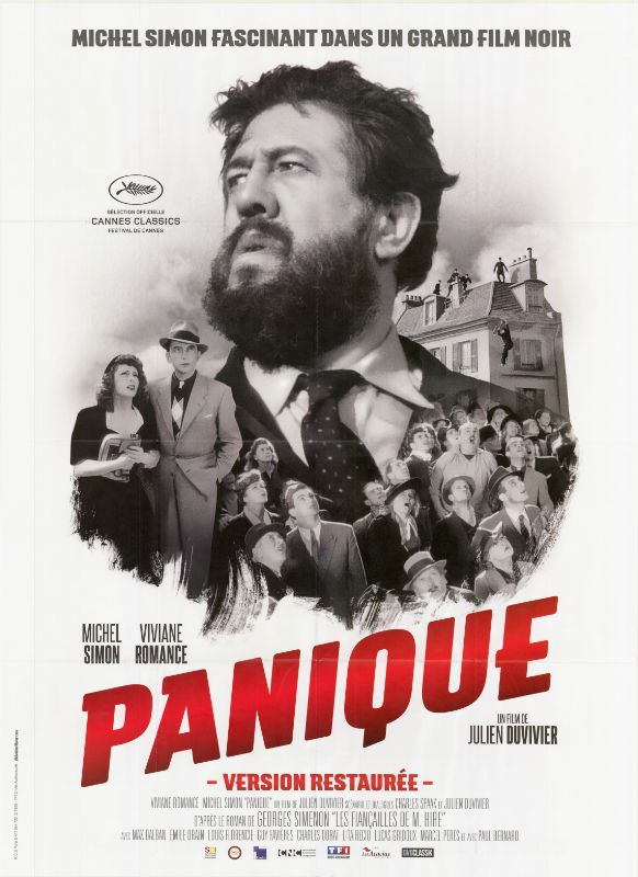 Affiche - PANIQUE - Ressortie 120x160cm
