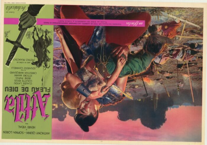 Affiche - ATTILA FLEAU DE DIEU - 40x55cm B
