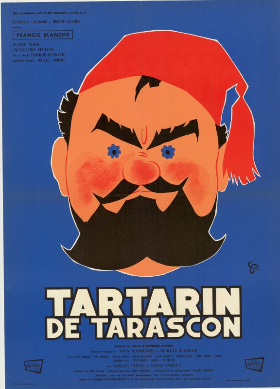 Affiche - TARTARIN DE TARASCON - 60x80cm