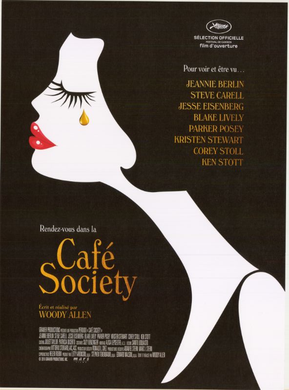Affiche - CAFE SOCIETY - 40x55cm