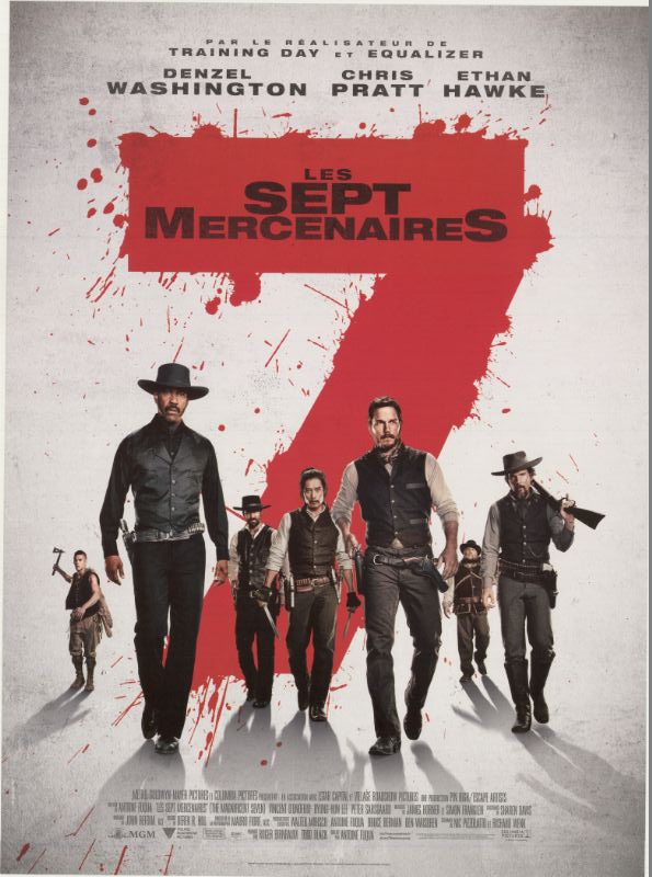 Affiche - SEPT MERCENAIRES (les) - 40x55cm