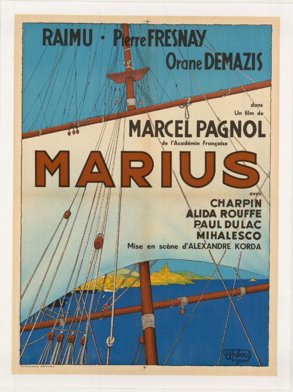 Affiche - MARIUS - Ressortie 60x80cm
