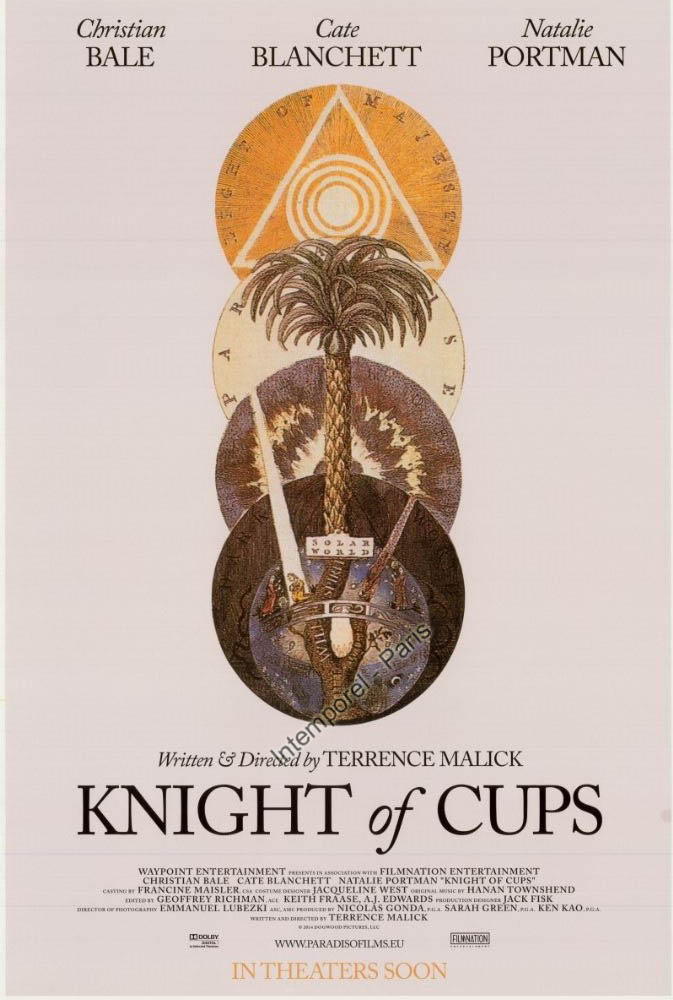 Affiche - KNIGHT OF CUPS - 40x60cm