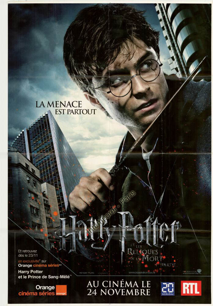 Affiche - HARRY POTTER ET LES RELIQUES DE LA MORT 1e partie - 120x160cm