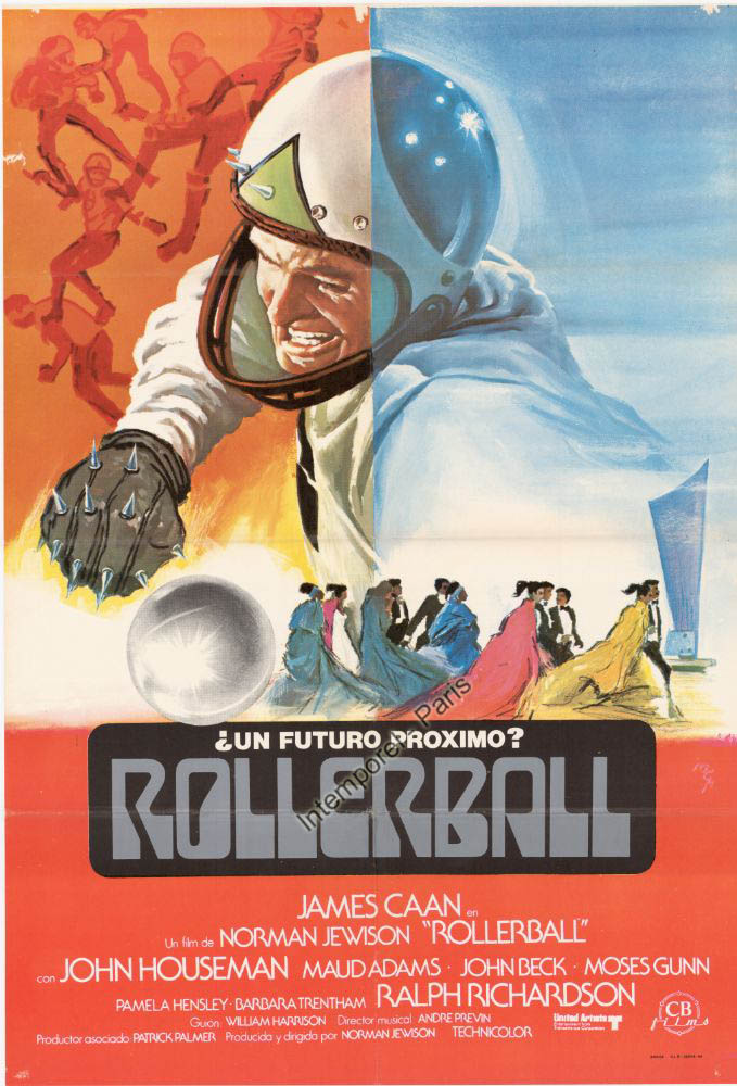 Affiche - ROLLERBALL - 70x105cm