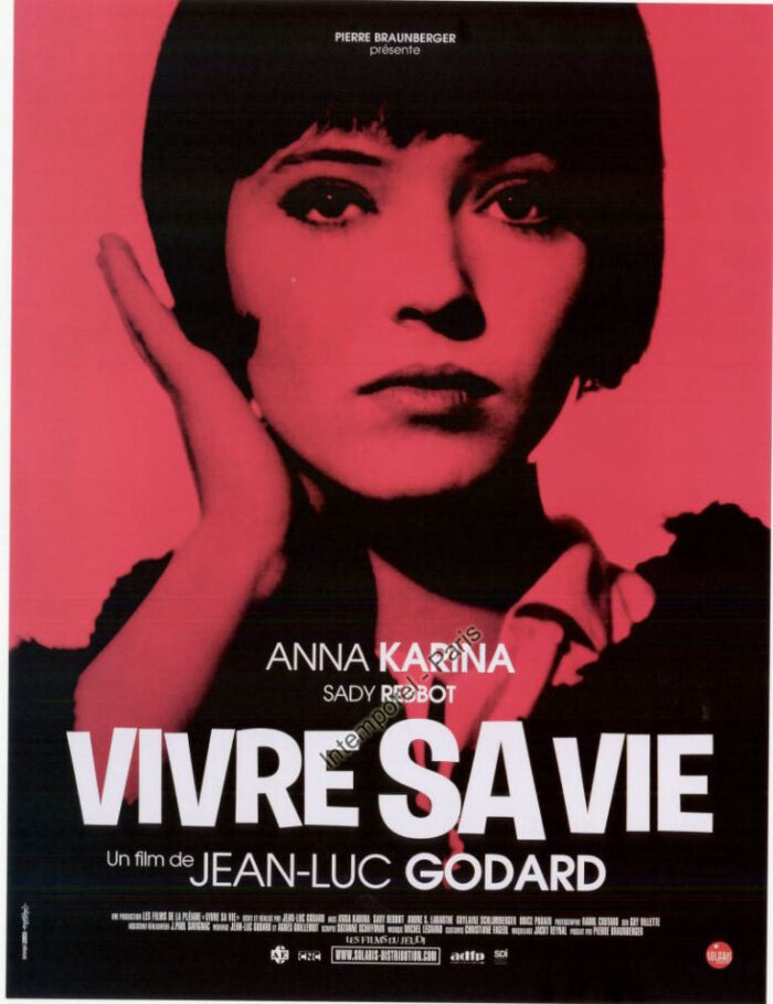 Affiche - VIVRE SA VIE - Ressortie 40x55cm