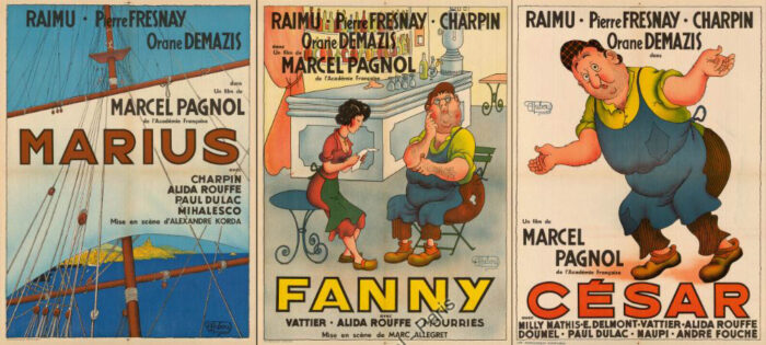 Affiche - MARIUS - FANNY - CESAR - TRILOGIE